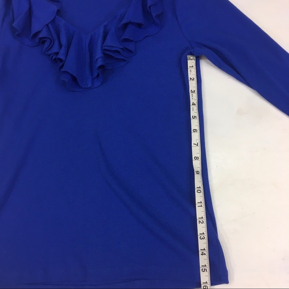 Lauren Ralph Lauren Ruffle Top - Picture 6 of 11